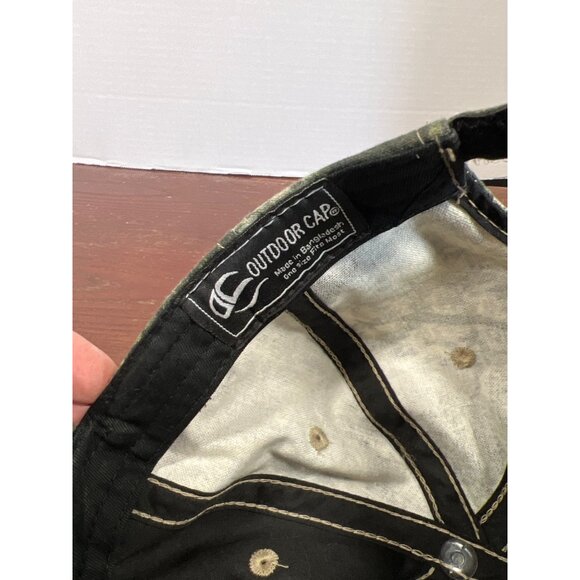 Mossy Oak Camouflage Adjustable Baseball Cap By Outdoor Cap D4 - Picture 4 of 4